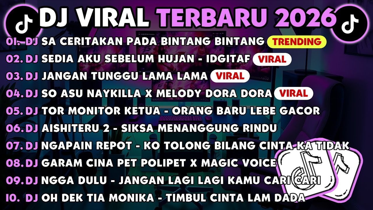 DJ TIKTOK TERBARU 2026🎵DJ SA CERITAKAN PADA BINTANG BINTANG🎵DJ SEDIA AKU SEBELUM HUJAN - IDGITAF