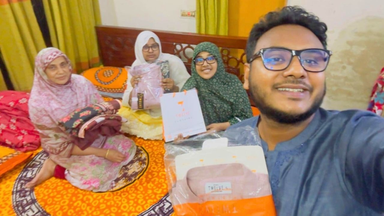 আপু পাঠালো ঈদের স্পেশাল গিফট  | সবাইকে সবার গিফট বুঝায় দিলাম