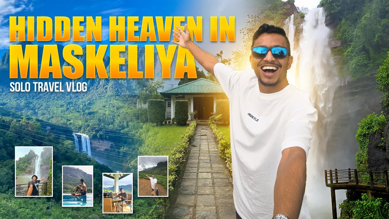 This Hidden Bungalow in Sri Lanka Took My Breath Away 🇱🇰 | Maskeliya Solo Trip | (Vlog 7)