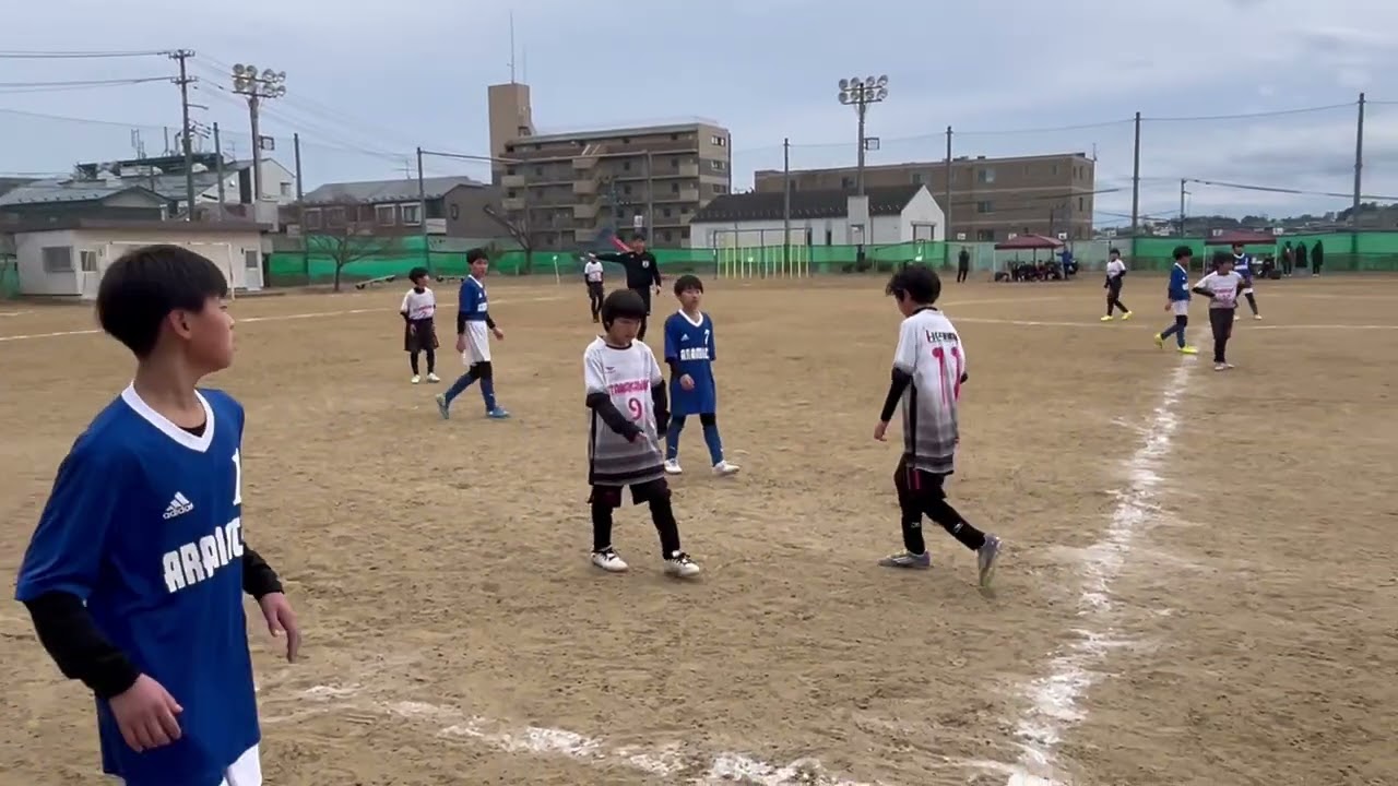 2026年新人交流大会戦第二試合前半1-4  北中山館戦　Ｂグループ2月11日