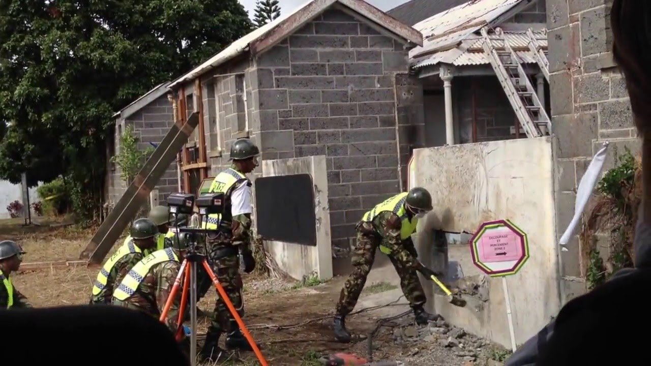 Mauritius Special Mobile Force, (Demonstration) June 2013