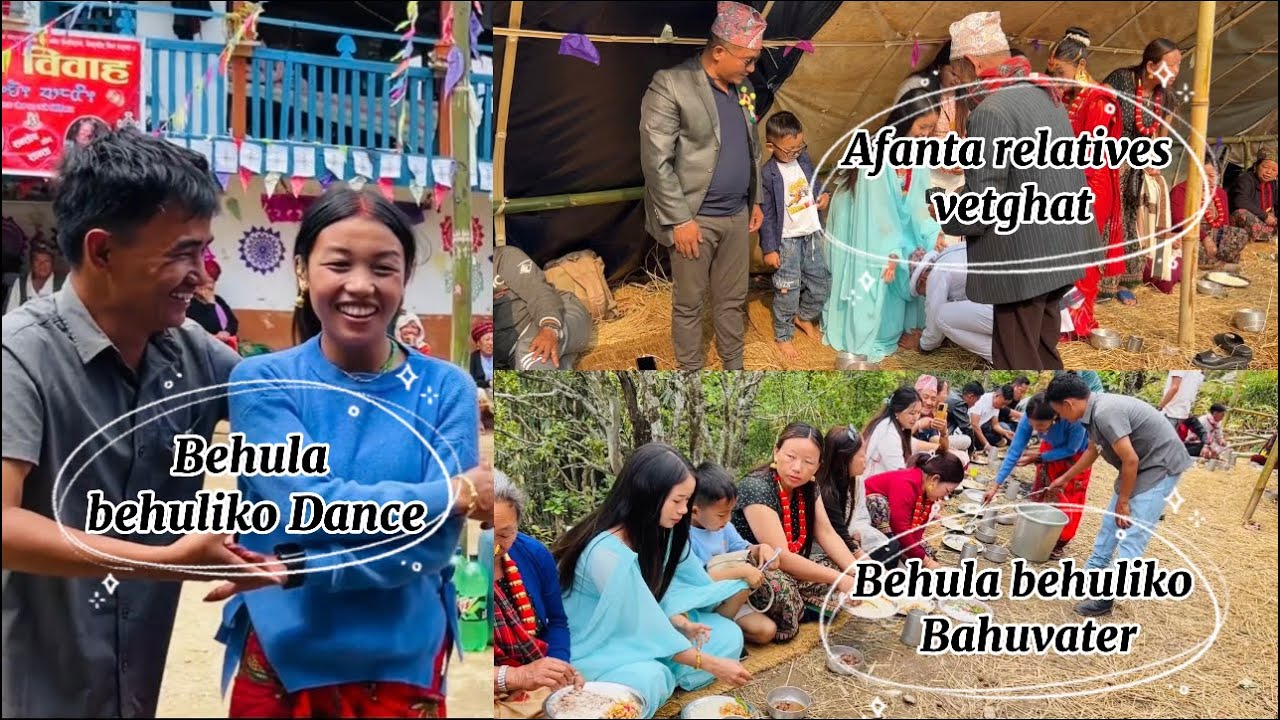 Rural Limbu Cultural Marriage-Pahuna bidako din