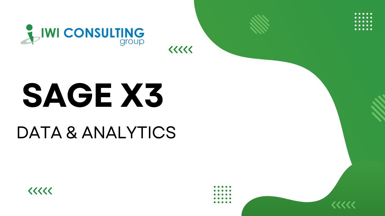 Sage X3 - Data & Analytics