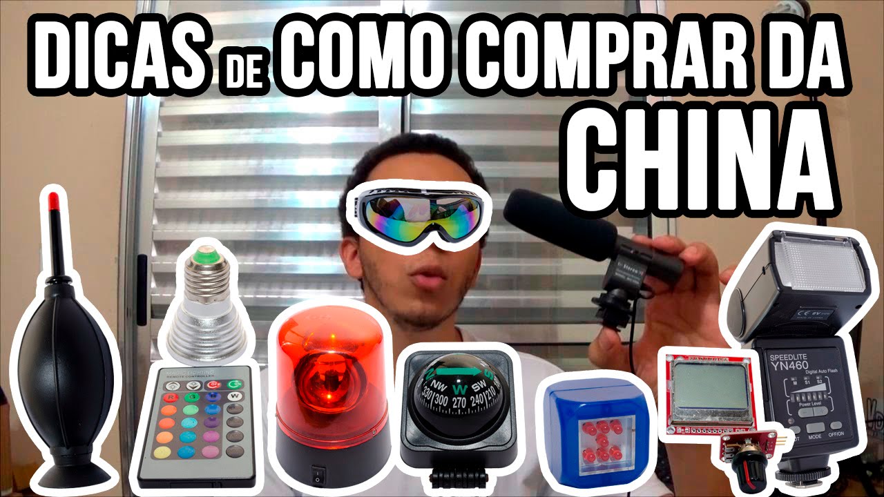 Como comprar da china - Compras com Rodrigo Cardoso
