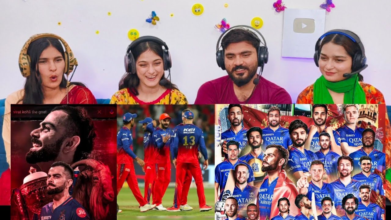 RCB Team Attitude Reels 😎 RCB vs KKR | Reaction