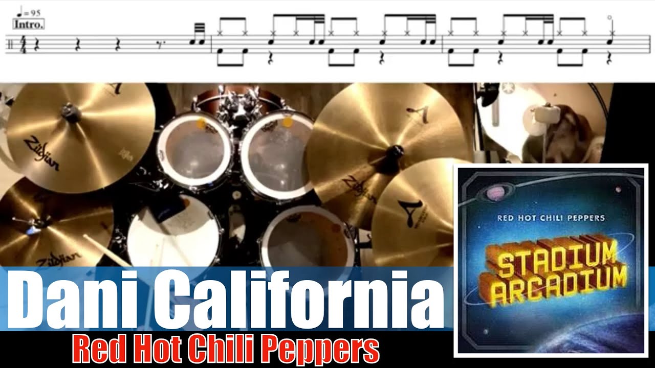 Dani California-Red Hot Chili Peppers 叩いてみた Drum cover