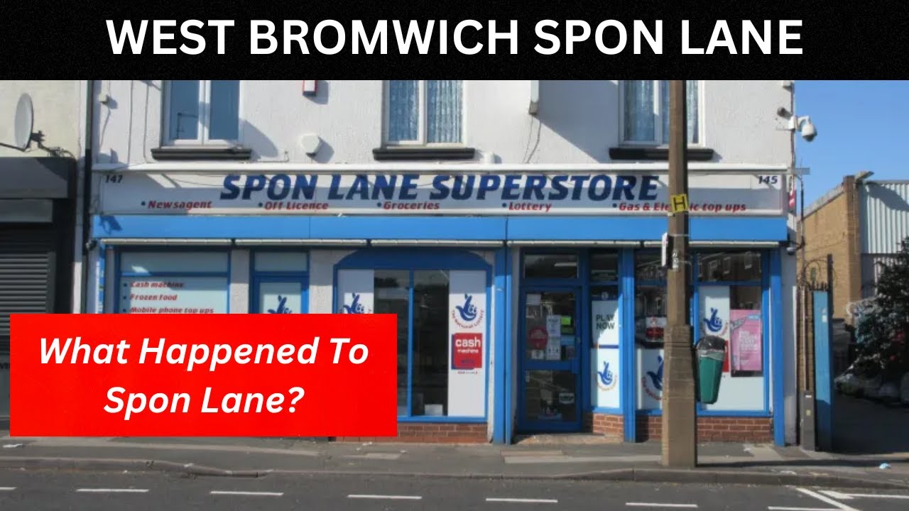 WEST BROMWICH SPON LANE, Visiting the GHOSTS of its Industrial past