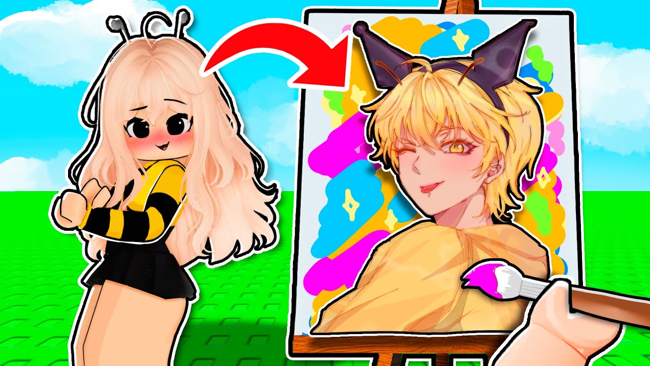 DIBUJO a mis SUSCRIPTORES en Roblox DRAW ME! 🎨