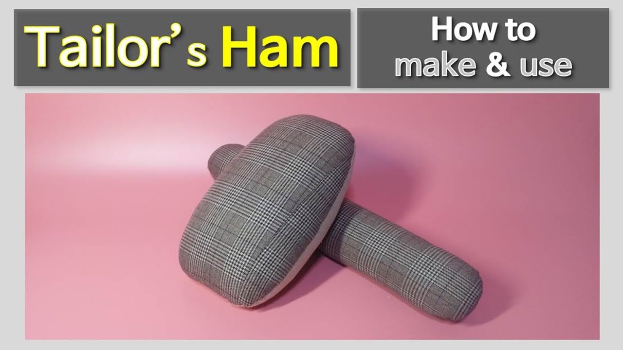 [sewing] Tailor's ham 만들기(How to make&use)ㅣ뚠뚠레빗