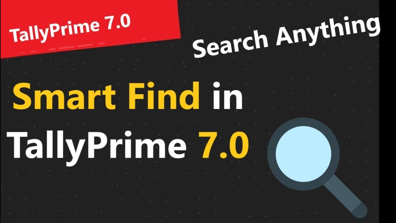 SmartFind в TallyPrime версии 7.0