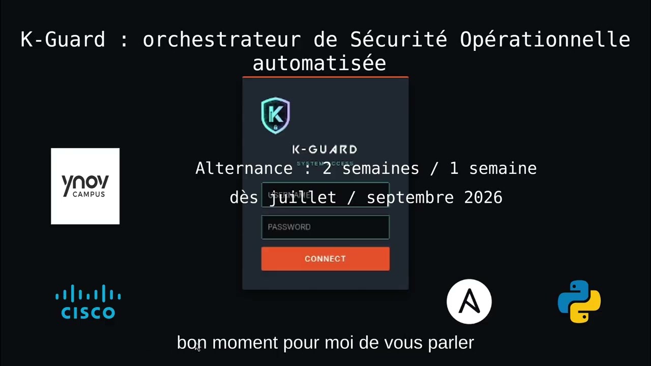 [Demo] K-Guard : Orchestration SRE et Active Defense sur K3s