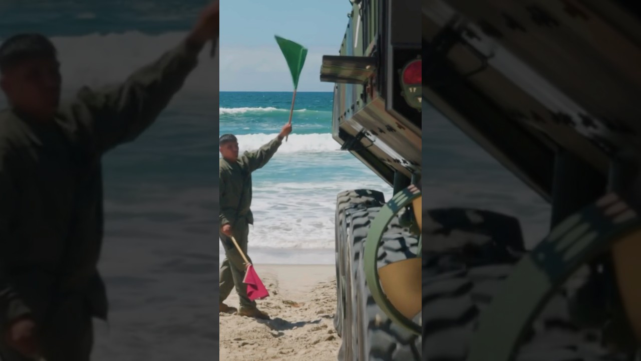 How Marines Launch an Amphibious Assault Vehicle