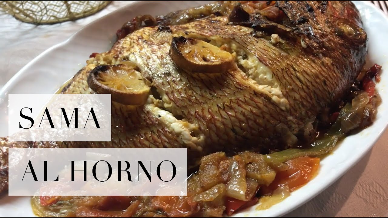 Cómo hacer Sama al horno - [Receta: Paso a Paso]