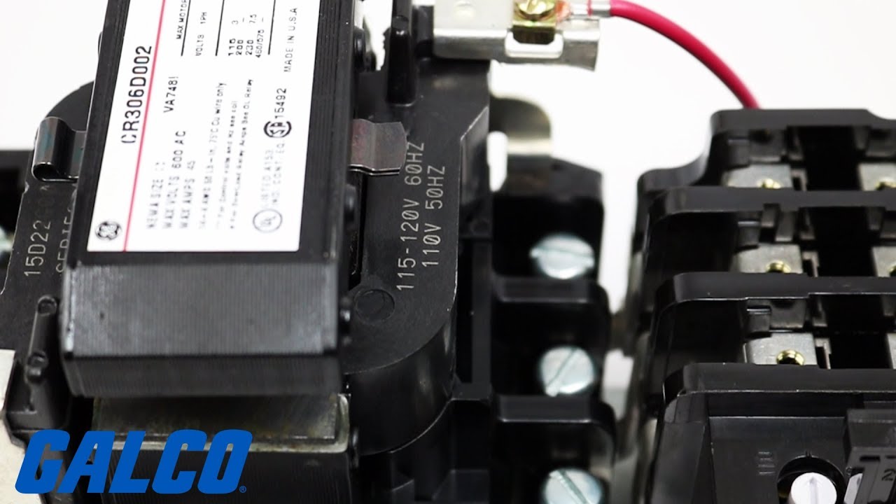 GE's CR306 Series AC Non-Reversing Magnetic Motor Starter