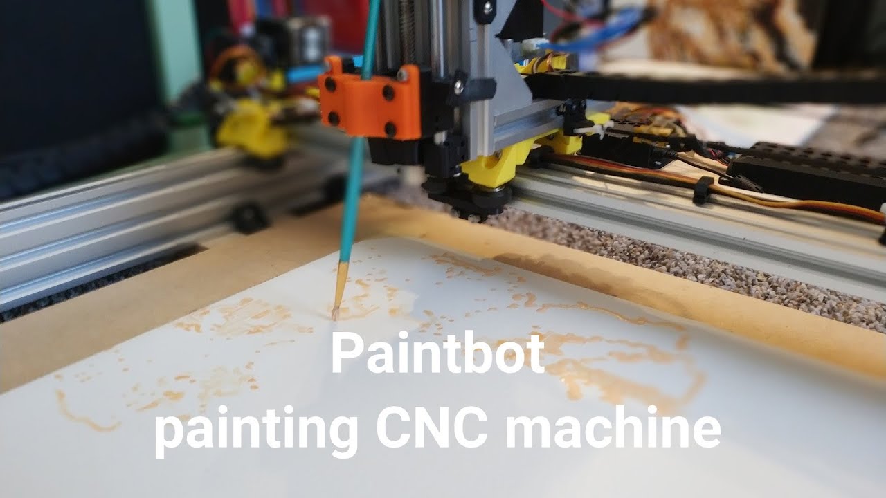 Paintbot overview and explanation of the painting CNC machine