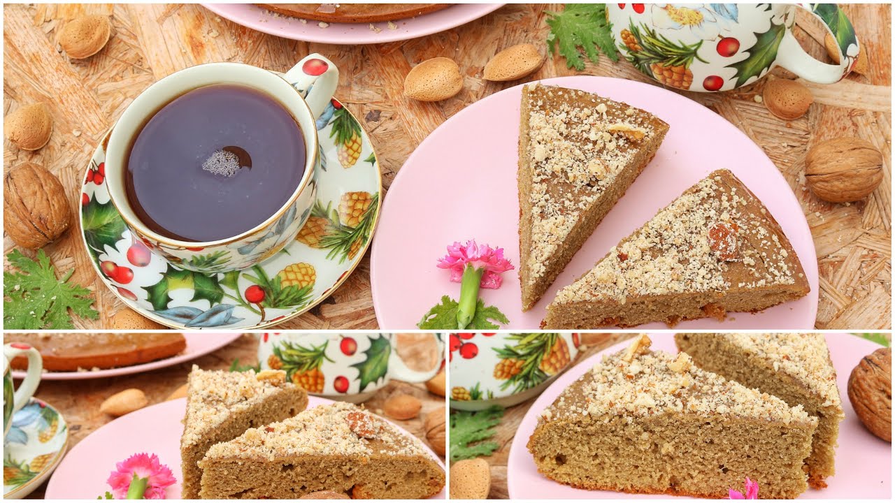 Cake au Sorgho Healthy – Sans Sucre, Farine, Beurre ni Gluten 🌾 | كايك درع صحّي
