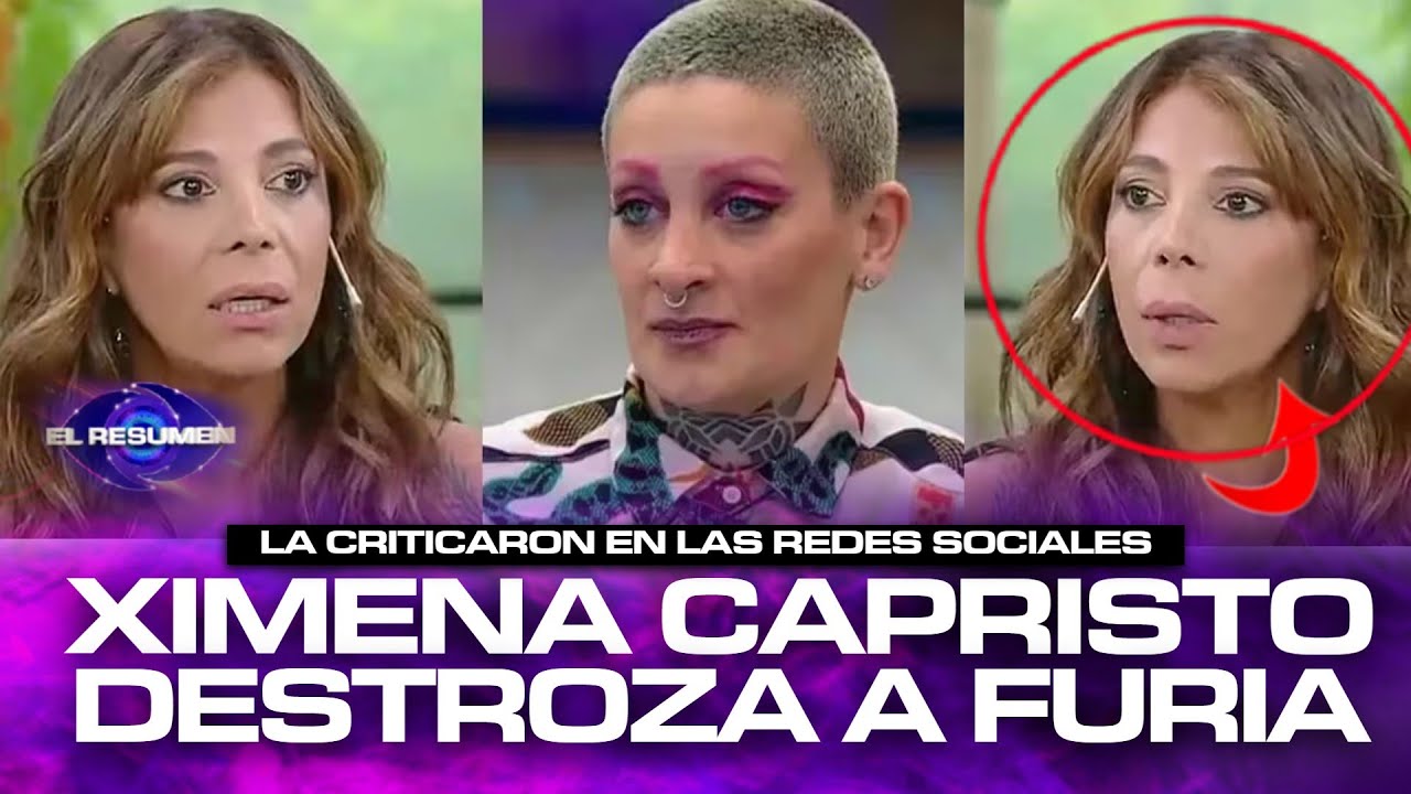 ¡SE PICÓ!: DESTROZAN a Ximena Capristo por un FUERTE COMENTARIO contra Furia: su DESCARGO en redes