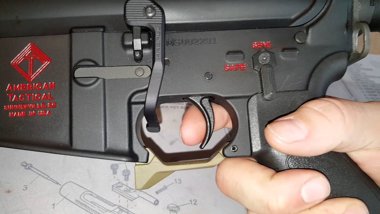 Ati milsport ar15 trigger upgrade! Ruger elite 452