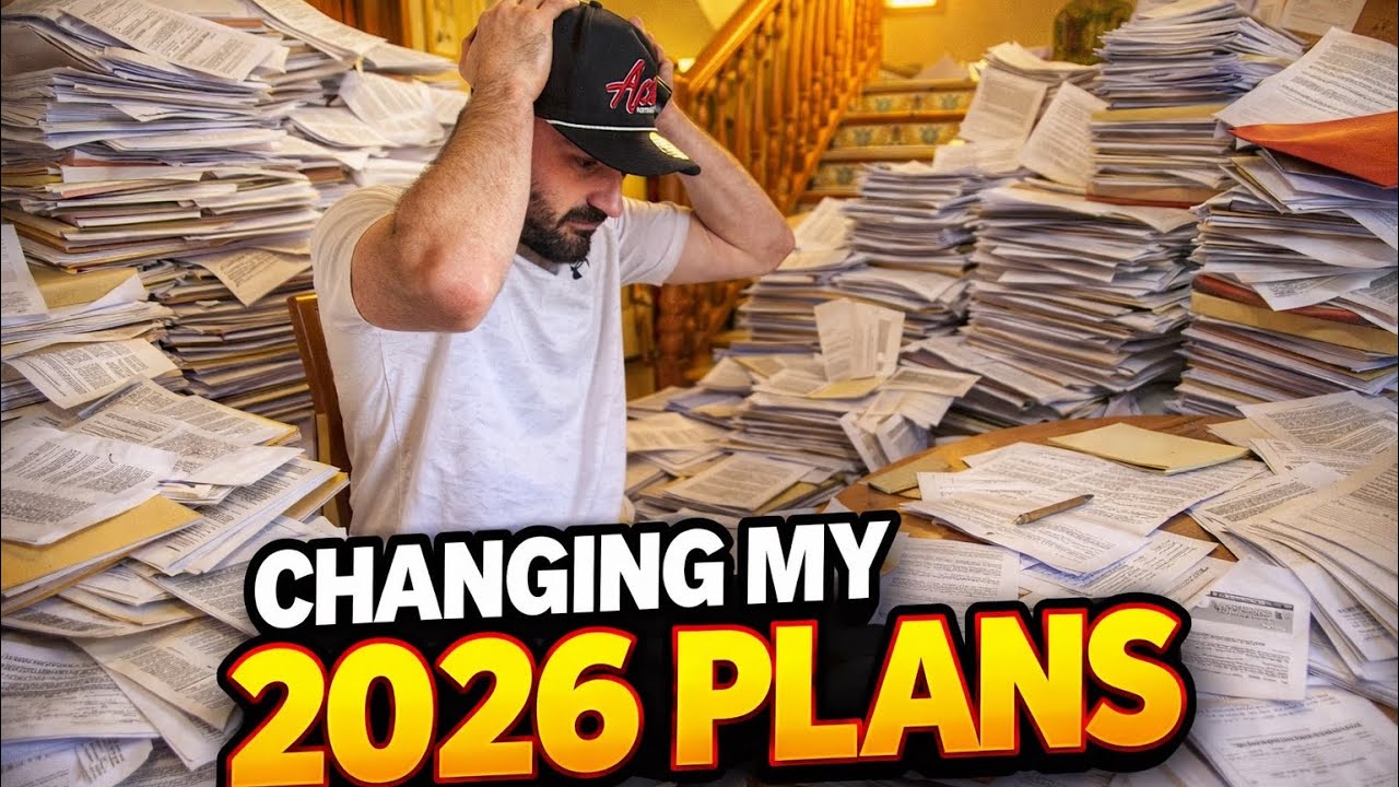 CHANGING MY 2026 PLANS