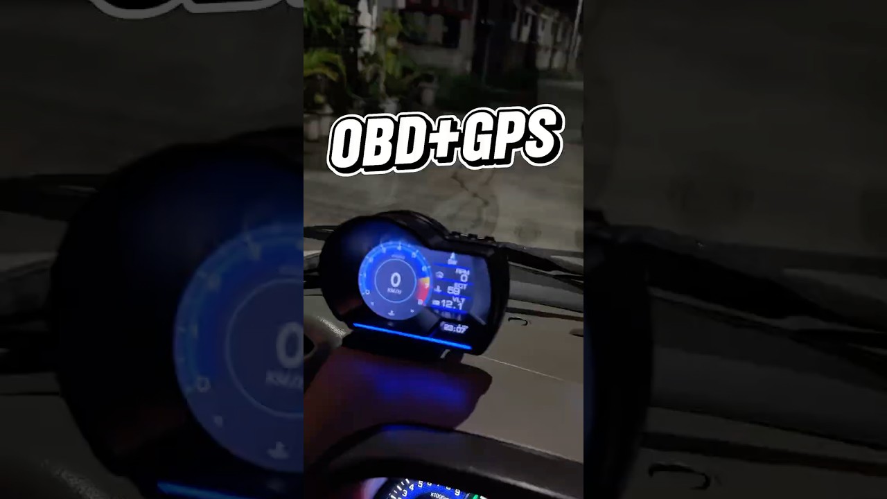 ￼OBD+GPS OBD2 | jgTV #digitalgauges #gauges #minivan #keicars #buhayminivan