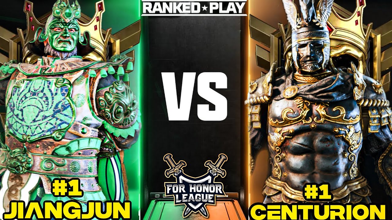NUMBER 1 RANKED CENTURION VS NUMBER 1 RANKED JIANGJUN! FOR HONOR