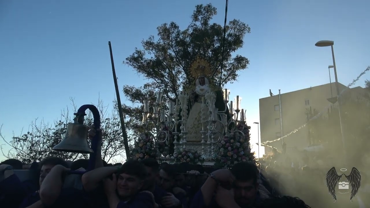 (4k) 1/2 Procesión de Alabanza Esperanza y Refugio, . Málaga 2023 - Bm. Trinidad Sinfónica