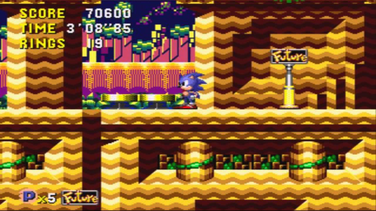 Sonic CD (7 Time Stones) - Part 1:  Introduction - All Time Stones