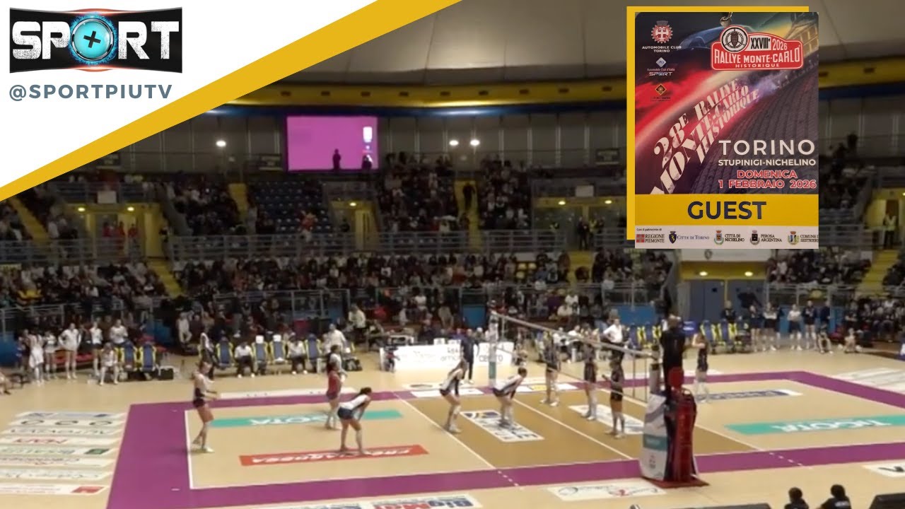 #volleyball femminile - Chieri vs Scandicci 🏐