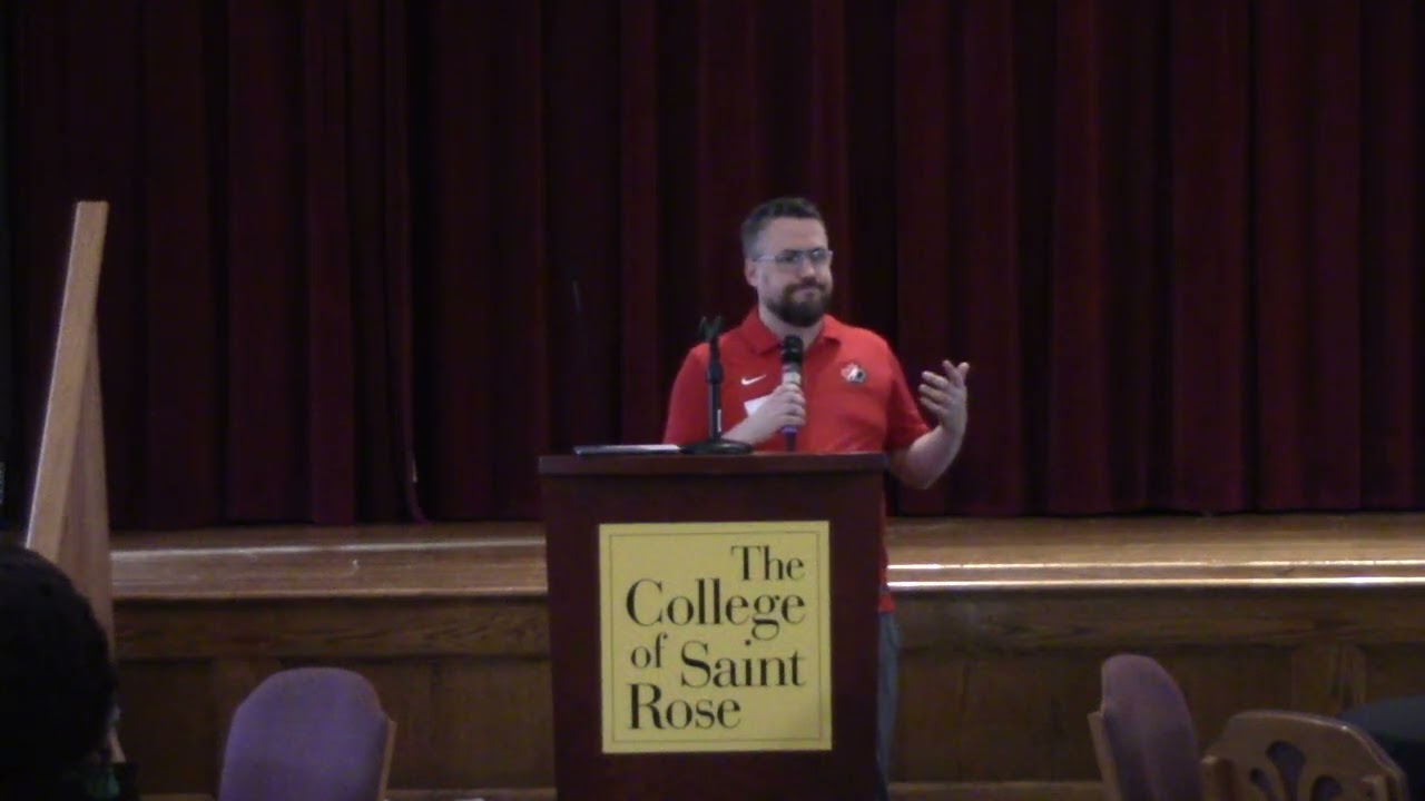 Ryan Cowley Keynote Address at the College of Saint Rose, Albany, NY