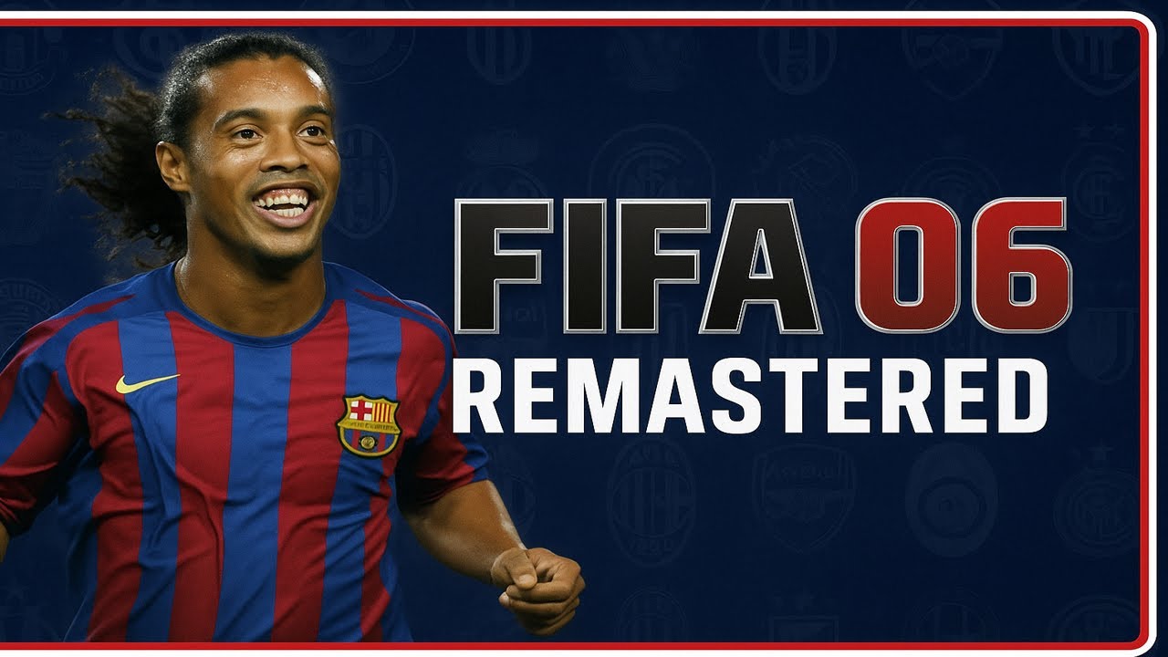 FIFA 06 Remastered no FIFA 16 — Nostalgia com Ronaldinho Gaúcho! 🔥⚽