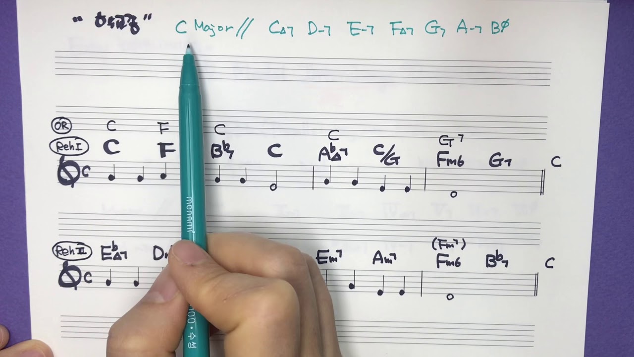 이지리하모니제이션 #30 모달인터체인지 I (Modal Interchange)