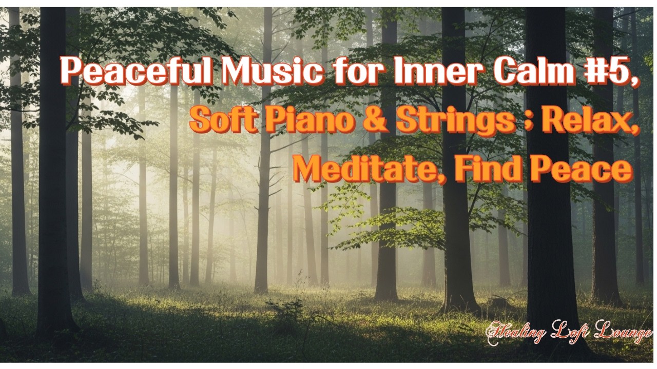 [playlist] Peaceful Music for Inner Calm 🌿Soft Piano & Strings | Relax, Meditate, Find Peace