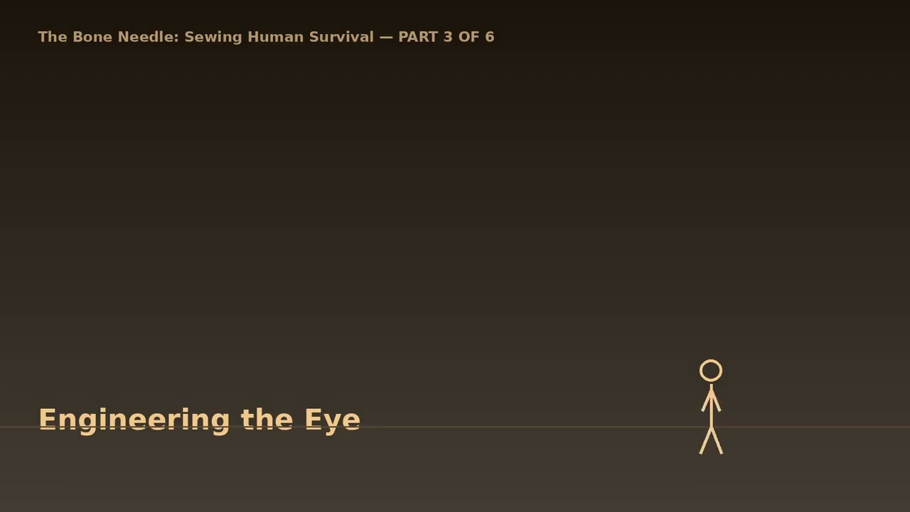 The Bone Needle: Sewing Human Survival