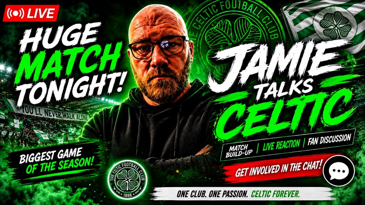 CELTIC LIVE 🔴 | HUGE NIGHT! Champions League Decider | Match Build-Up & Reaction