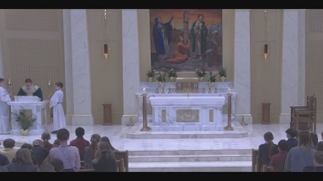 Thur 8:15 AM Daily mass