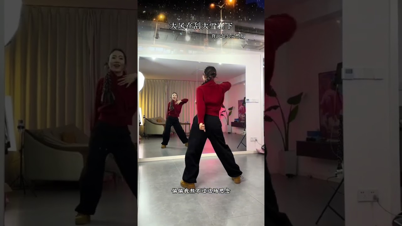 #大风在刮大雪在下完整版 #背面口令分解 #dance 