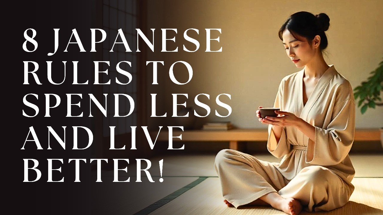 HOW JAPANESE MINIMALISTS USE 8 SIMPLE HABITS TO SAVE MONEY | JAPANESE MINIMALISM