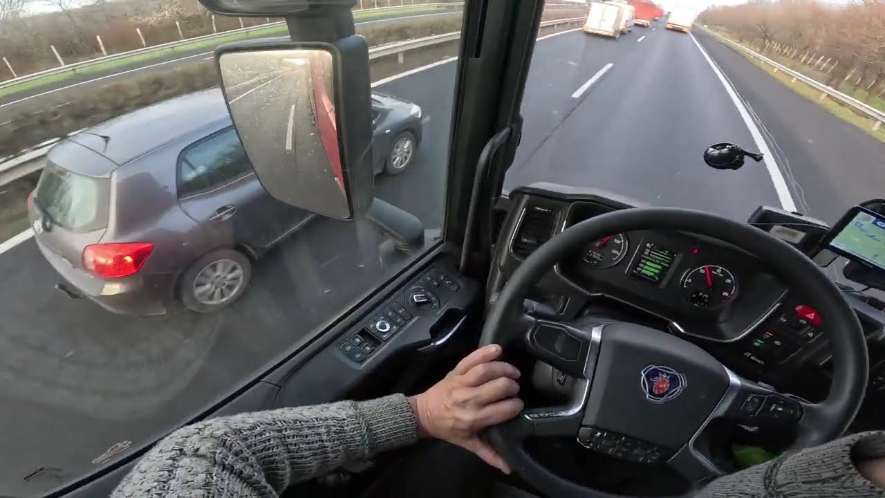 POCZUJ JAZDE  - JAZDA CIEZAROWKA Z PERSPEKTWY WZROKU MARKI SCANIA
