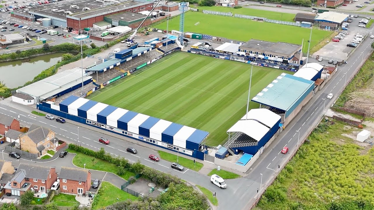 Barrow AFC Holker Street By Drone