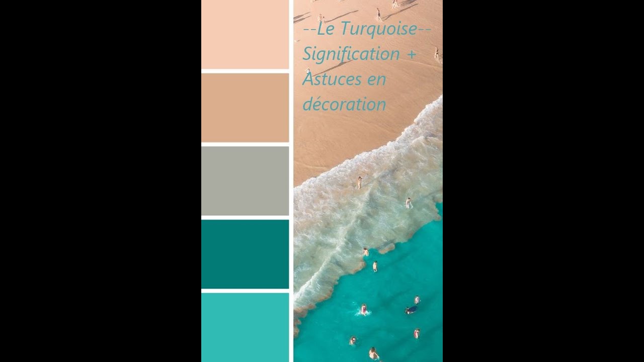 Usage et signification du Turquoise en décoration