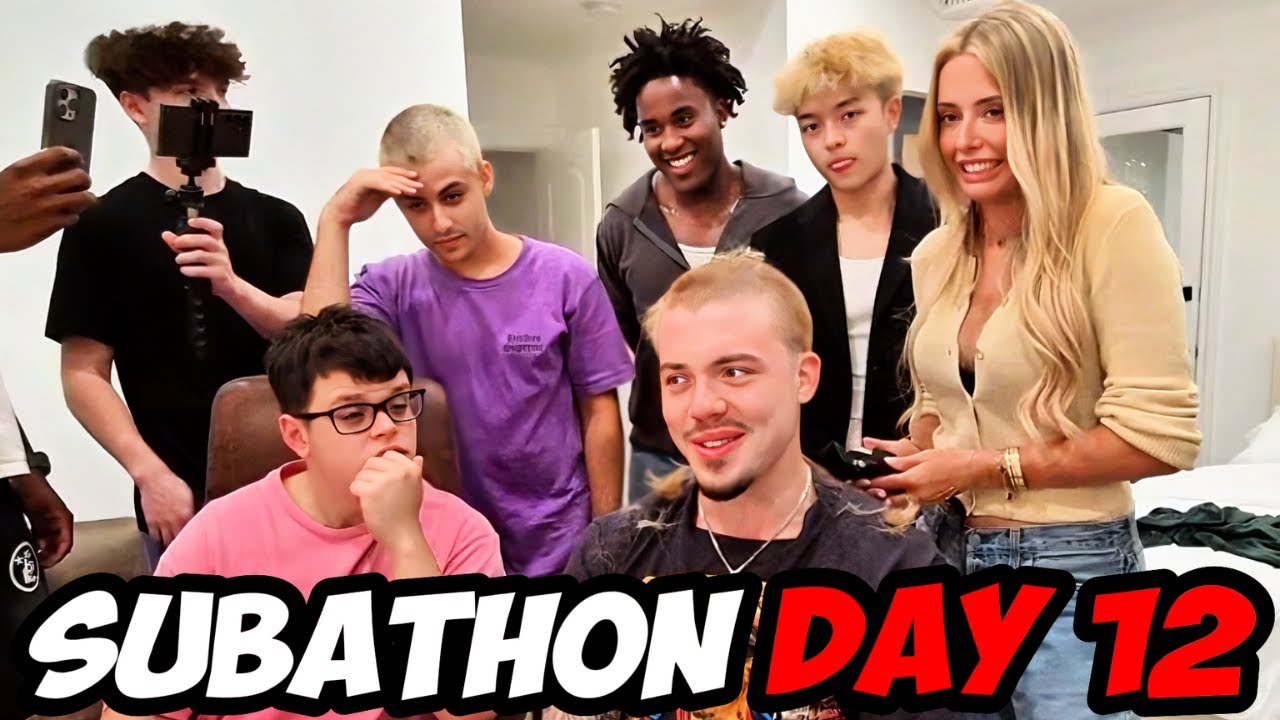 [RECAP]🔴FaZe Subathon Day 12🔴NEW FaZe MEETS Corinna Kopf🔴Food Truck w/ Ludwig🔴Yusuf Blind Date🔴