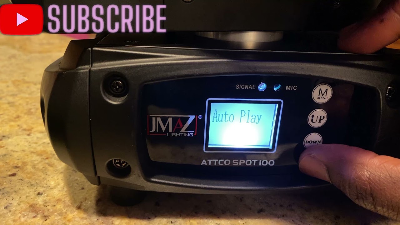 JMAZ ATTCO SPOT 100 MASTER SLAVE CONFIGURATION