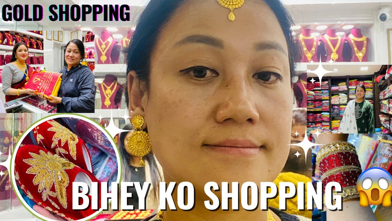 BIHEY KO SHOPPING 🛍️// GOLD KATI 😱???