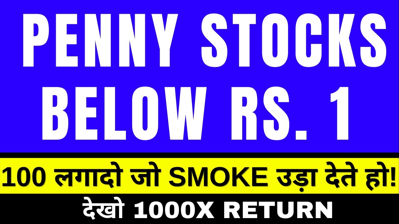 Best Penny Stocks 2021 below 1 Rs - Best Penny Shares to Buy Now - Top 10 Multibagger Penny Stocks
