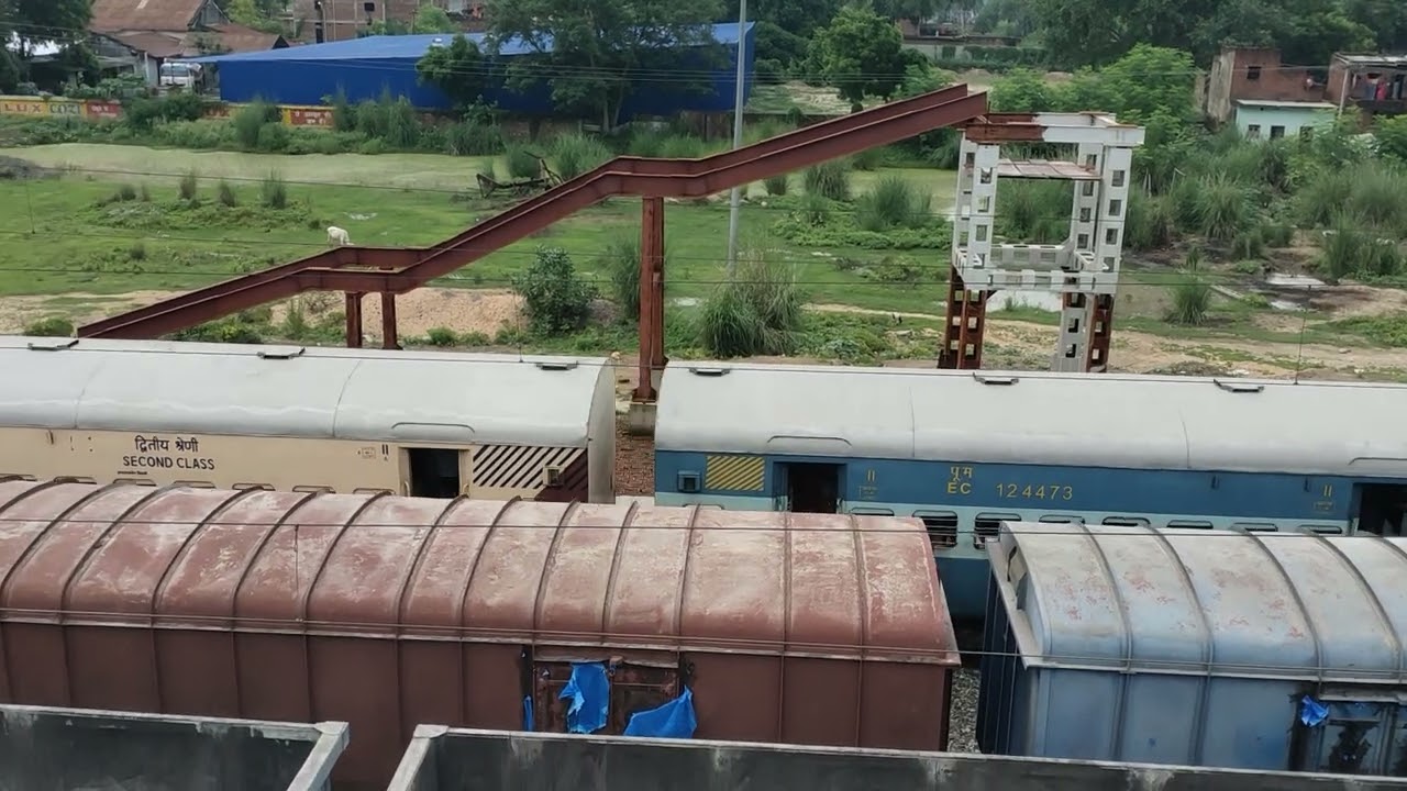 Jamalpur Gaya Passenger arriving Manpur PF 4 | 12 Aug 24 Monday