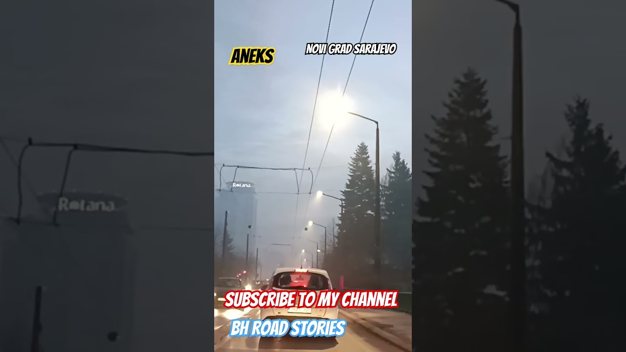 Aneks, Sarajevo #traffic #sarajevo #automobile #bosnian #trafficjam #dashcam #asmr #bih #driving
