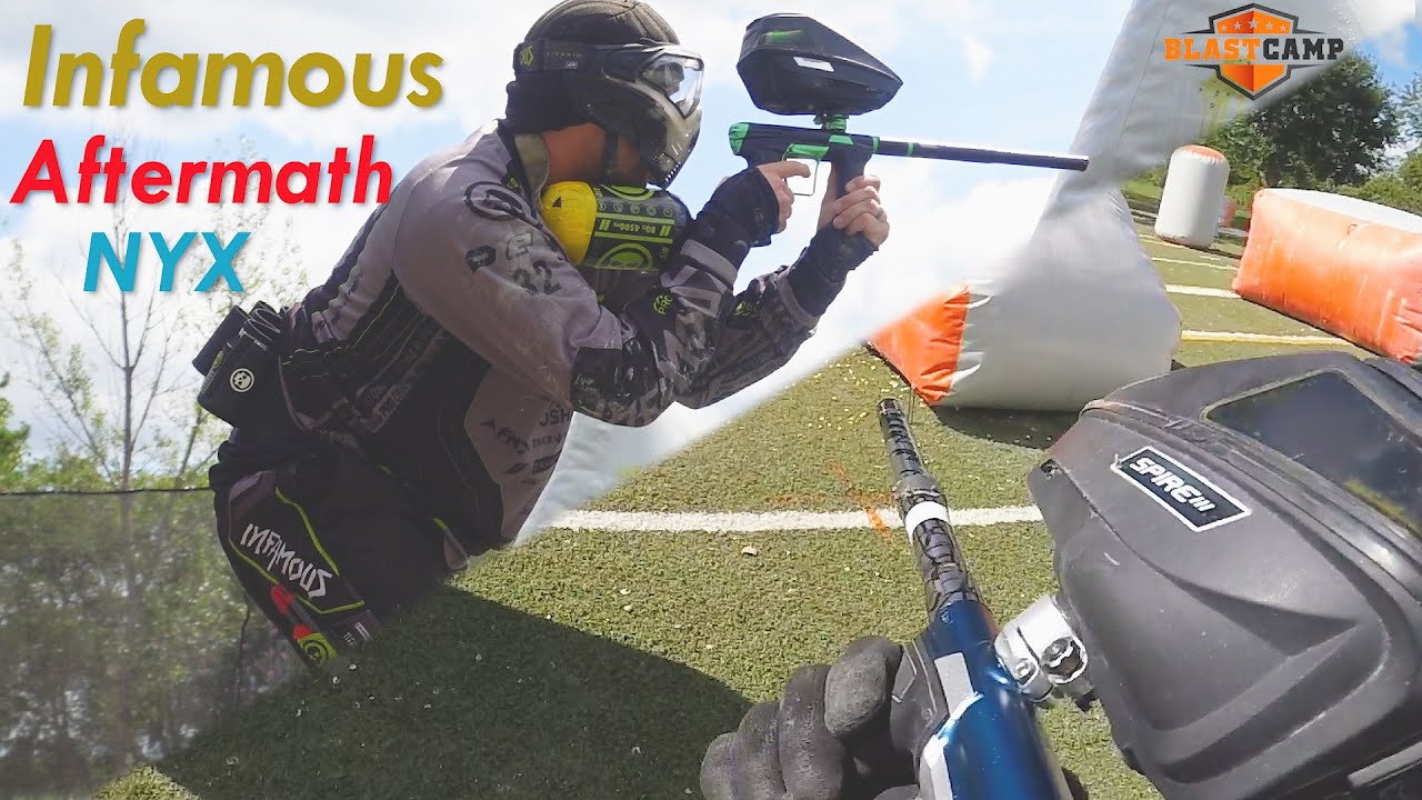 JFrey Vlogs || Practicing with Pro Paintball Players at Blastcamp