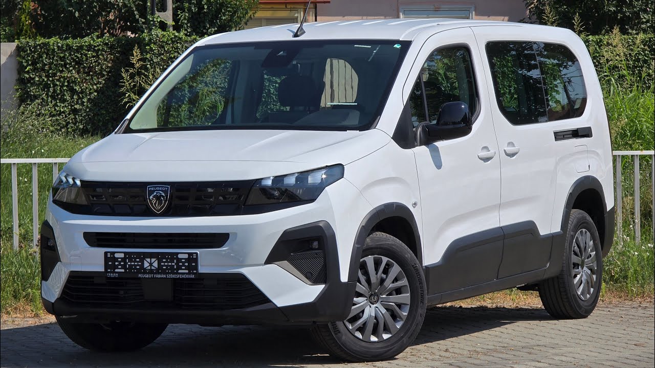 NEW 2024 Facelift Peugeot Rifter Allure L2 1.5 BlueHDi 130 Kaolin White