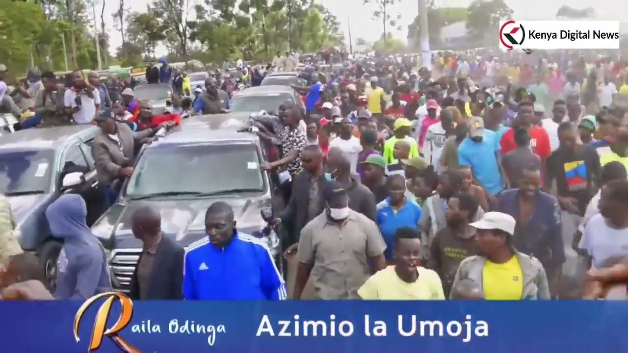 'MONDAY NI MAANDAMANO TENA!' RAILA SAYS AS HE LEADS DEMOS IN MATHARE!!