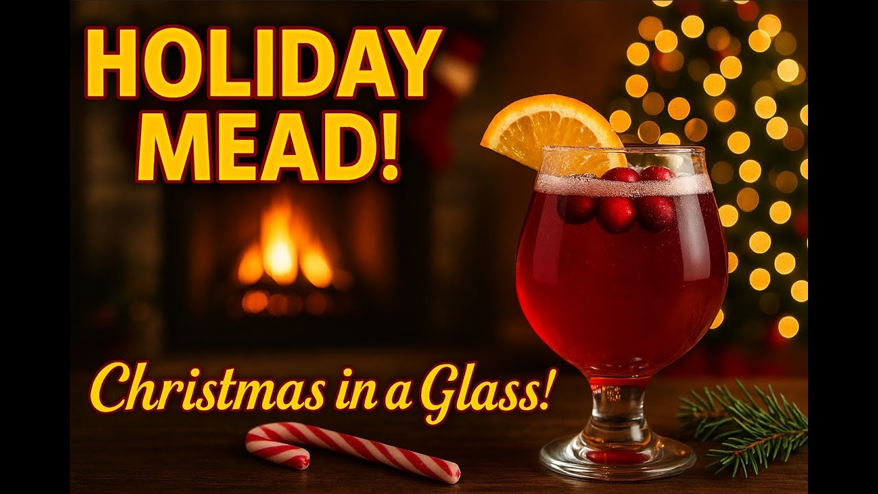 How to Make Mead For Christmas Part #1
